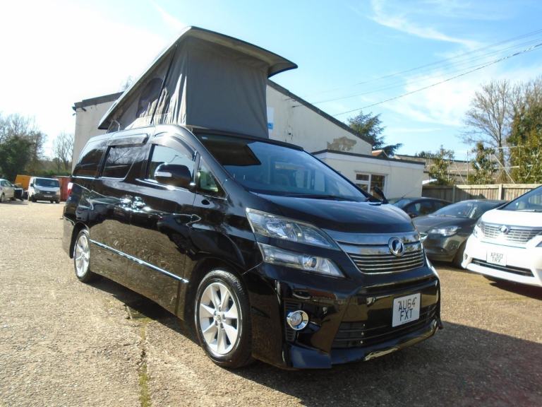 2014 !!!!  TOYOTA ALPHARD CAMPER VAN ,MOTORHOME,~ OFF GRID SOLAR~BEST UK PRICE