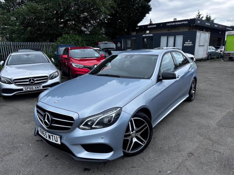 2015 Mercedes-Benz E Class 2.1 E220 BlueTEC AMG Night Edition G-Tronic+ Euro 6 (s/s) 4dr SALOON D...
