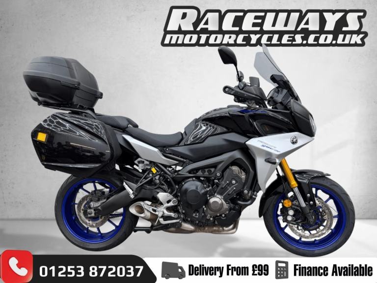 YAMAHA TRACER 900GT 2019 69 REG 13,091 MILES BLACK USED MOTORCYCLE 847CC