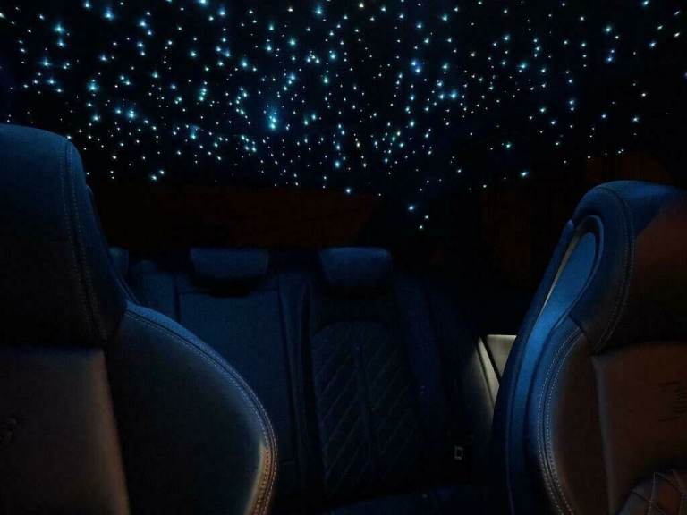 Unique luxury starlight roof car office weddings installation