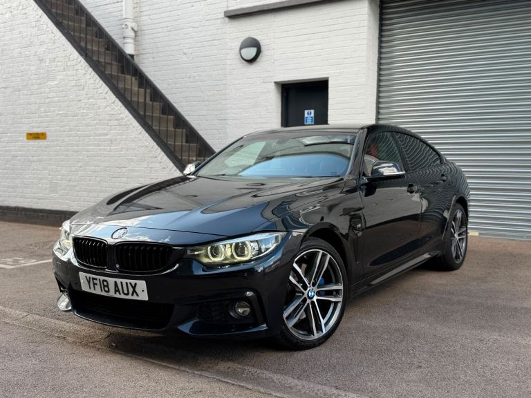 2018 18, BMW 4 SERIES 420d 2.0 MSPORT xDRIVE GRAN COUPE AUTO, 64K, FSH, MOT, SATNAV, APPLE CAR PLAY