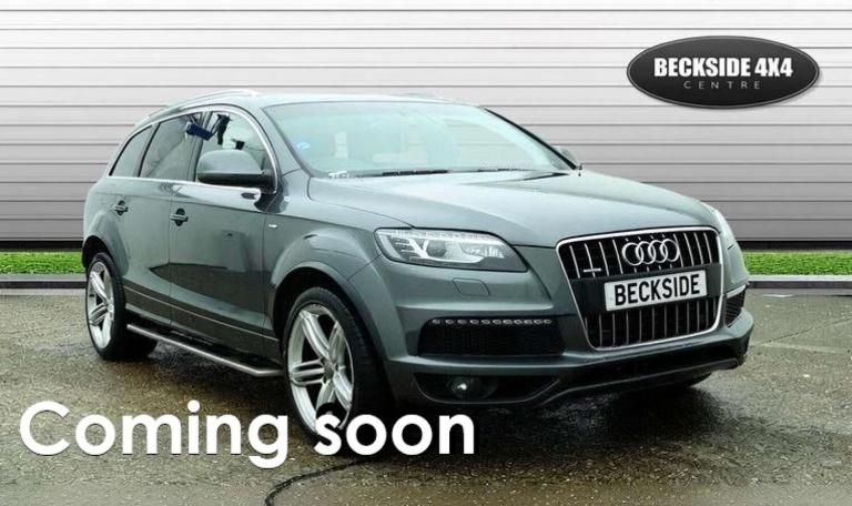 2013 Audi Q7 3.0 Q7 S Line+ TDI Quattro Auto 4WD 5dr SUV Diesel Automatic