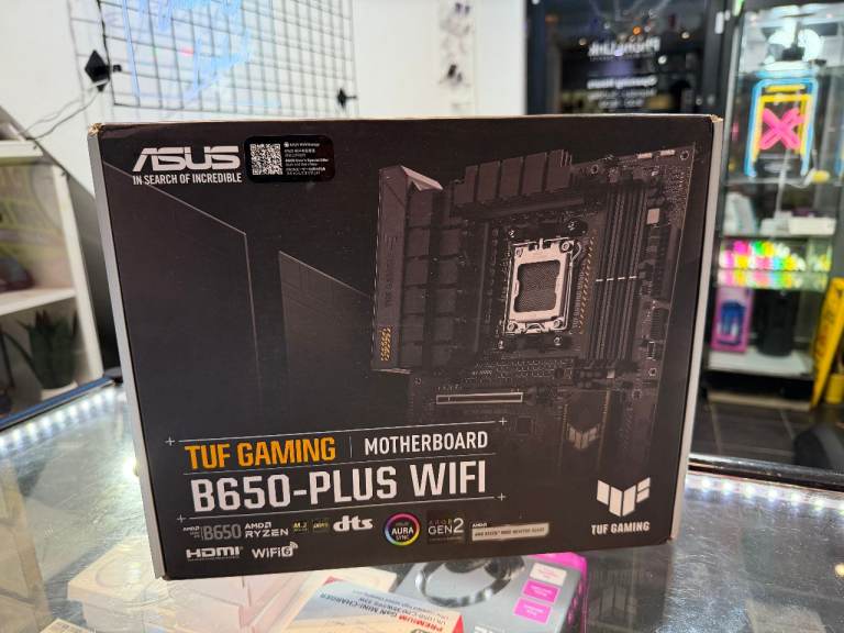 image for New ASUS TUF GAMING B650-PLUS WIFI AMD Ryzen AM5 ATX motherboard + Warranty 🍎 - P1278