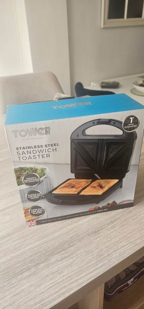 Free toastie maker. 