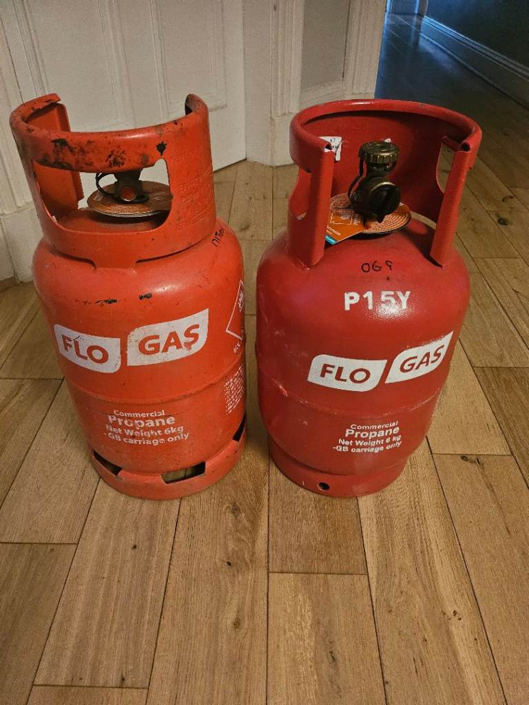 Two 6kg Flo Gas Bottles