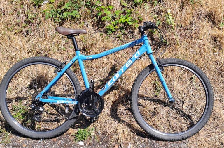 Carrera aluminium frame bike 