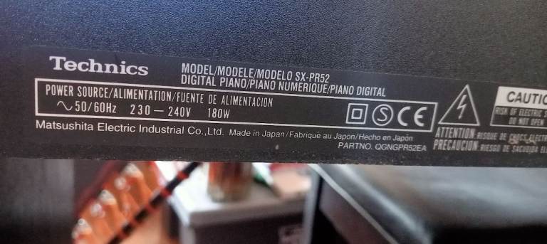 Technics digital piano