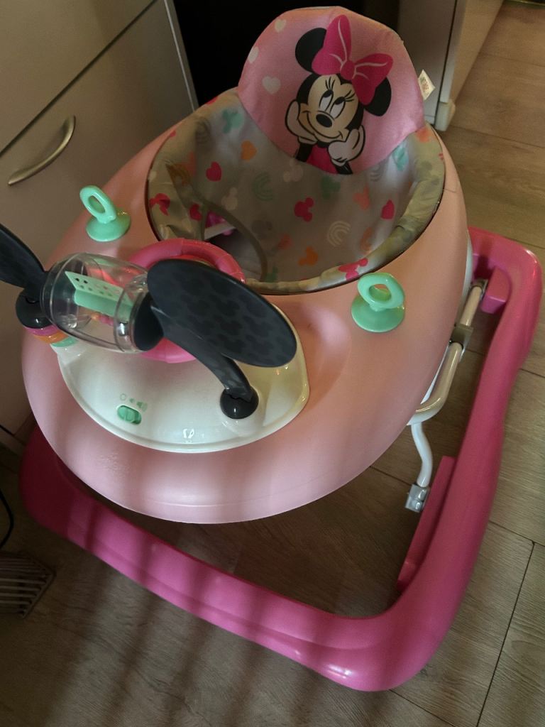 Minnie Mouse baby walker 