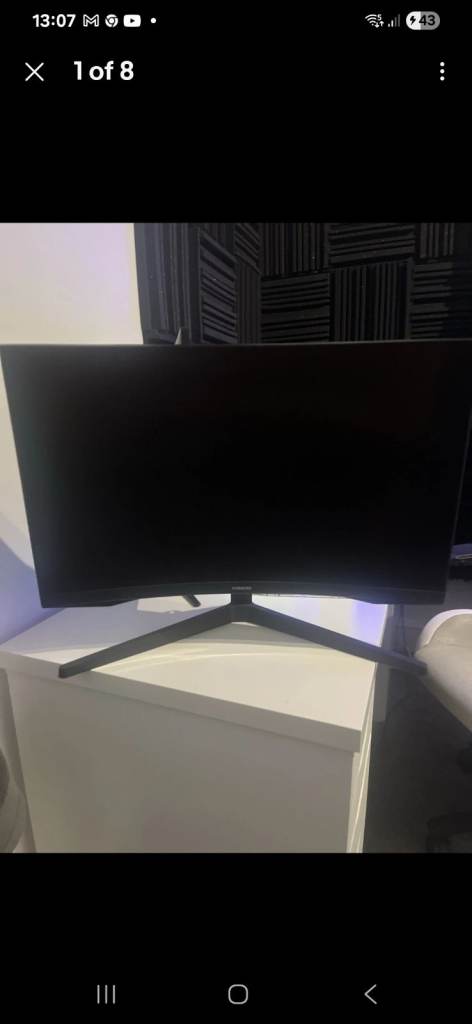 Sasmung odyssey g5 1440p 144herts gaming monitor 