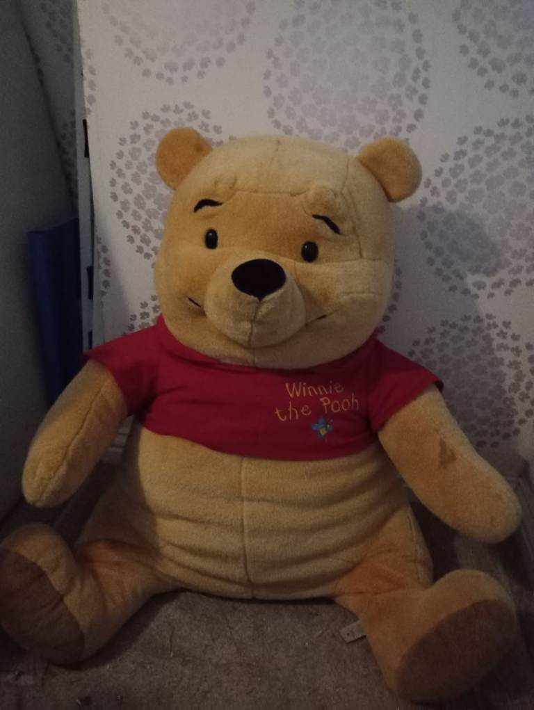 Large Disney Winnie the Pooh Bear Soft Toy