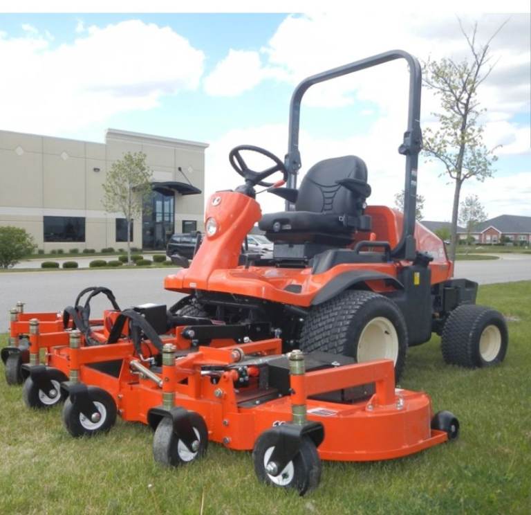 Kubota f series mower roll bar rops frame new 