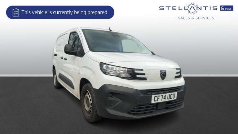 2025 Peugeot Partner 1.5 BlueHDi 100 Professional Van PANEL VAN DIESEL Manual