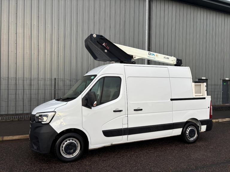 2022 (22) RENAULT MASTER LM35 2.3 145 CHERRY PICKER MEWP ACCESS PLATFORM VAN