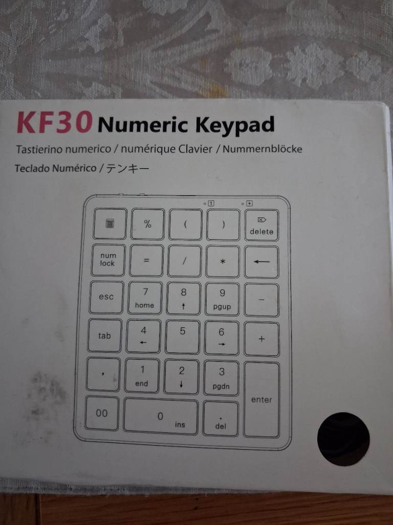KF30 numeric keypad