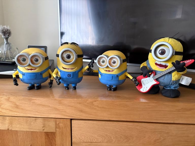 Minions Despicable Me Figures & Plush Toy – Good Condition