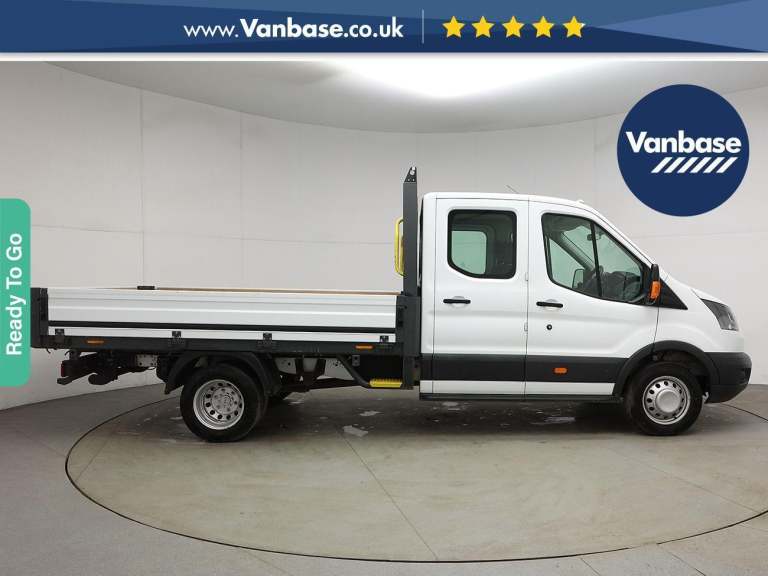 2019 Ford Transit 2.0 350 EcoBlue Dropside Double Cab 4dr Diesel Manual RWD L4 H1 Euro 6 (DRW Dro...