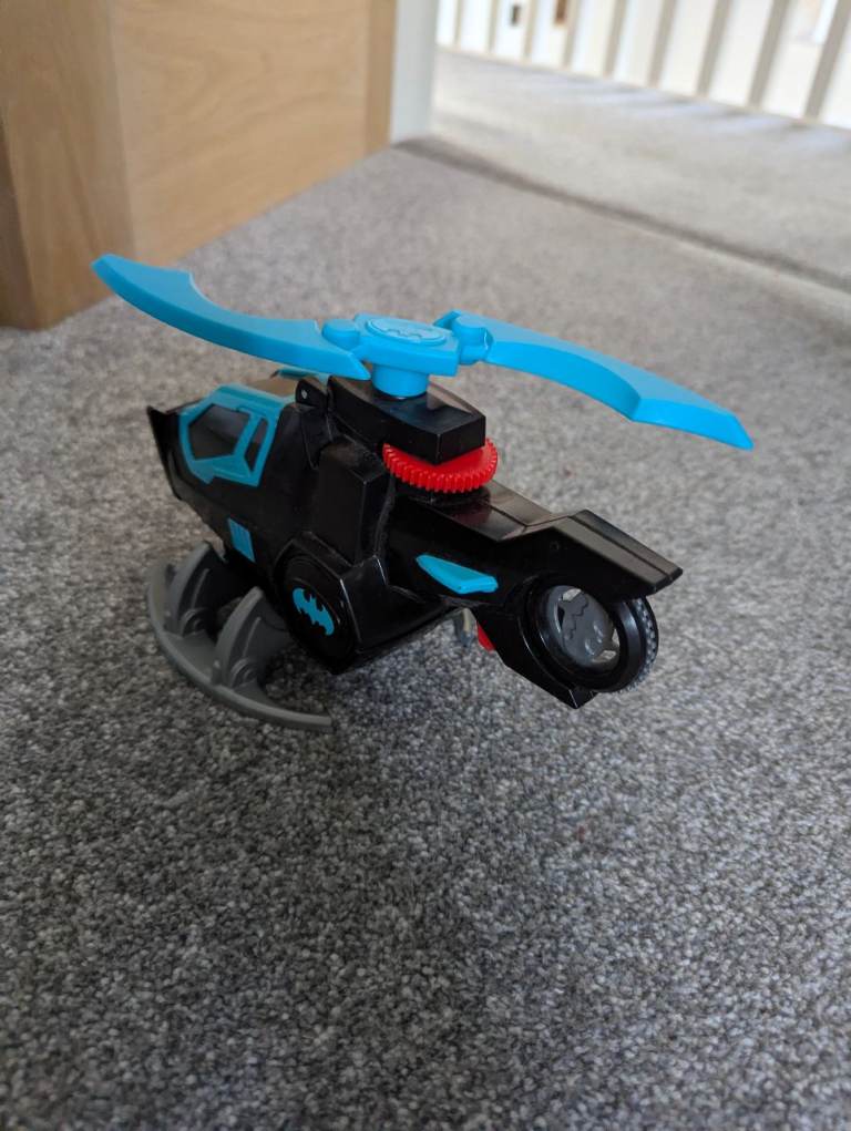 Batman Helicopter Toy – Good Condition