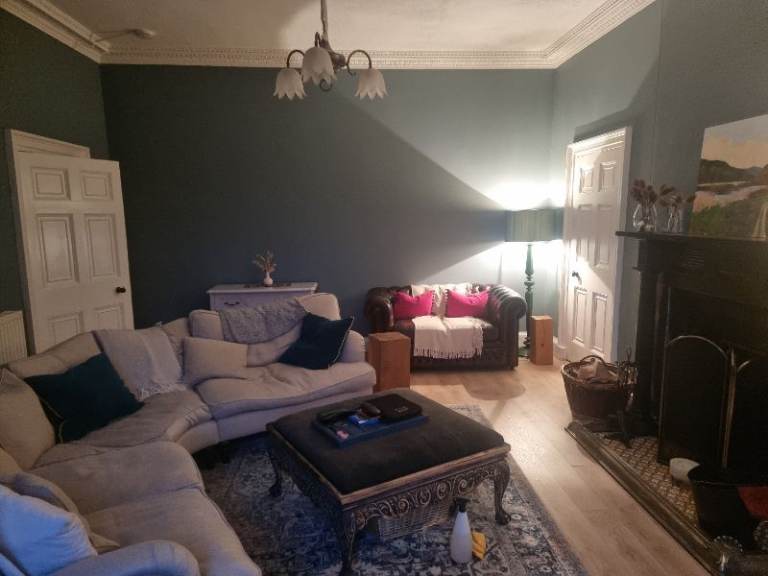 Large lower villa property central Haddington flat house