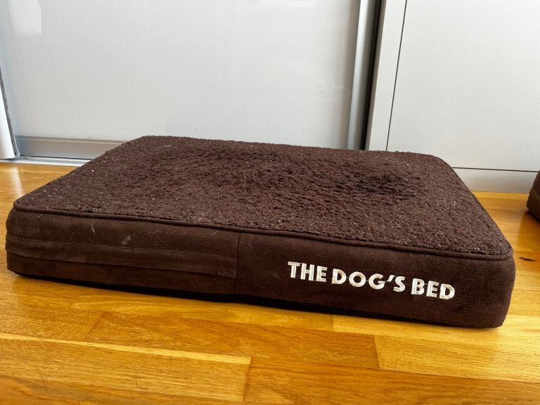 Brown Dog Bed/ Mattress