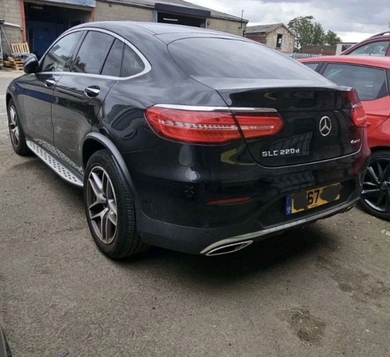 MERCEDES GLC W253 AMG COUPE FRONT END BREAKING (ALL PARTS AVAILABLE)