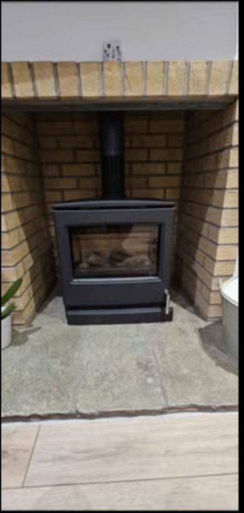 Salamander Gas Log Burner 