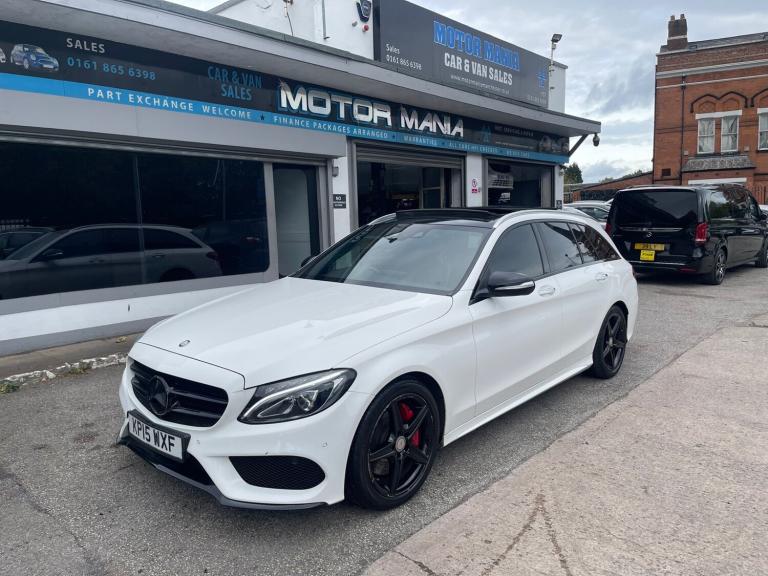 2015 Mercedes-Benz C Class C300 BlueTEC Hybrid AMG Line Premium Plus 5dr Auto ESTATE Diesel/Elect...