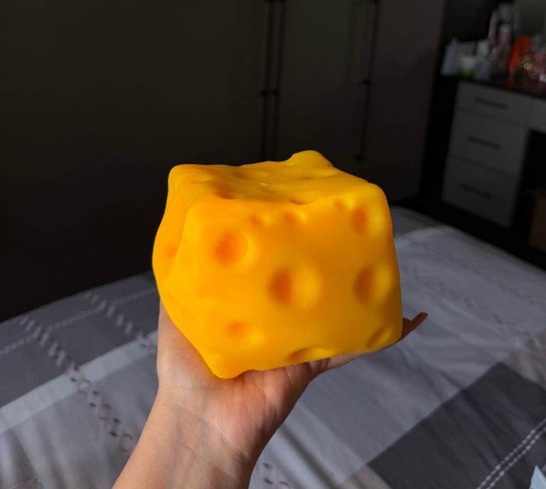 Jumbo cheese squishy