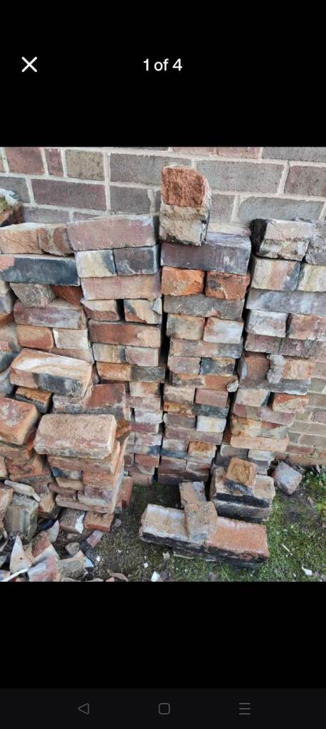 Reclaimed bricks 
