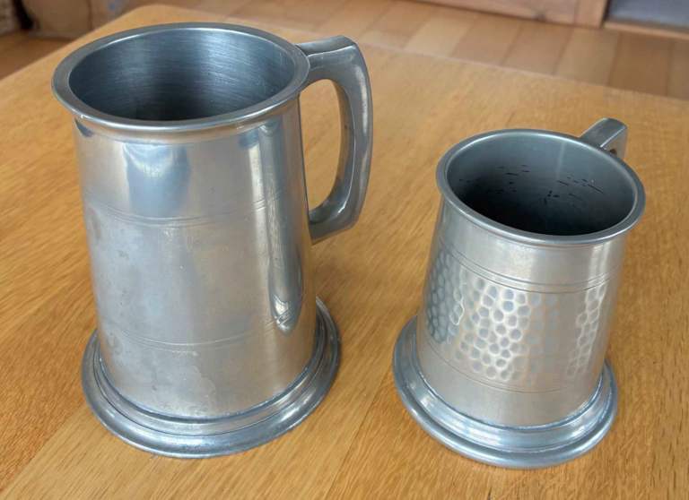 pewter tankards
