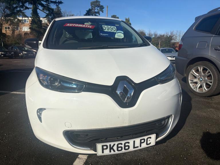 2016 Renault Zoe 22kWh Dynamique Nav Hatch  Auto  (88 bhp) Electric