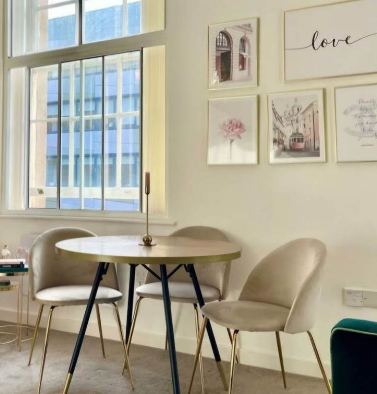 NEXT Velvet Dining Chairs 