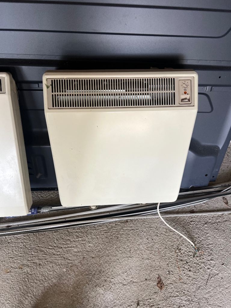 Dimplex storage heater, 2 part