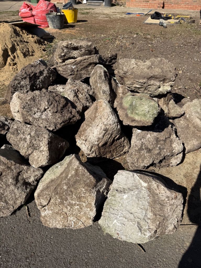Large Rockery Stones – Various Sizes – Very Heavy 