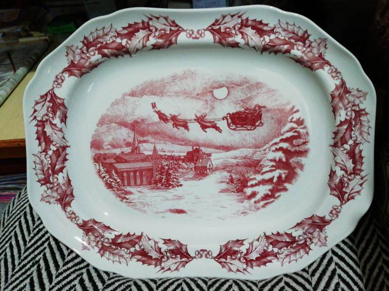 Spode serving plate