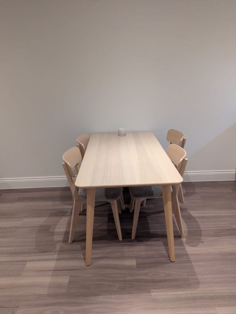 image for Table with 4 chairs 