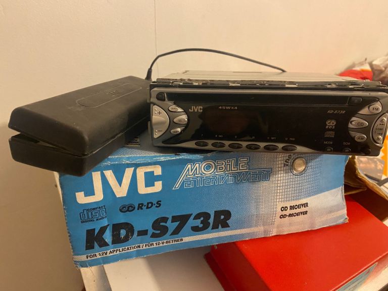 image for Quick sale jvc car stereo for sale @24