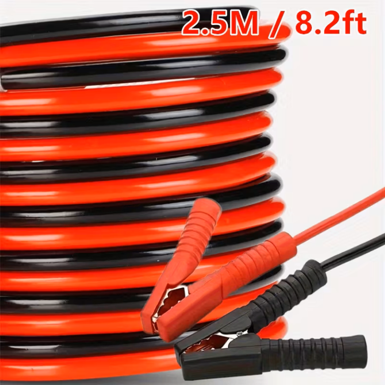 Heavy-Duty Jump Leads – 2.5m / 8.2ft – 1000A
