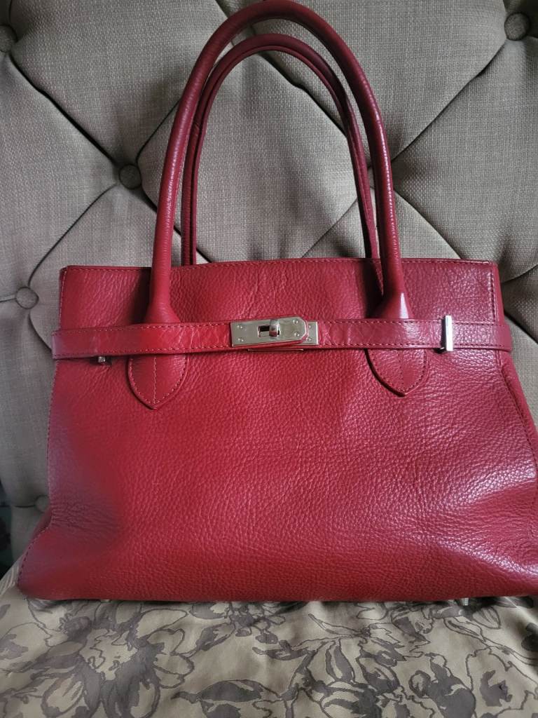 Designer 'Bianca' leather Hand bag