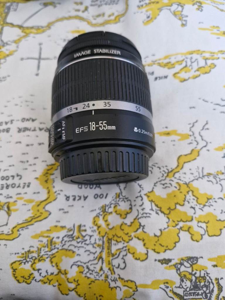 Canon EF-S 18-55mm f/3.5-5.6 IS Zoom Lens, Good Condition