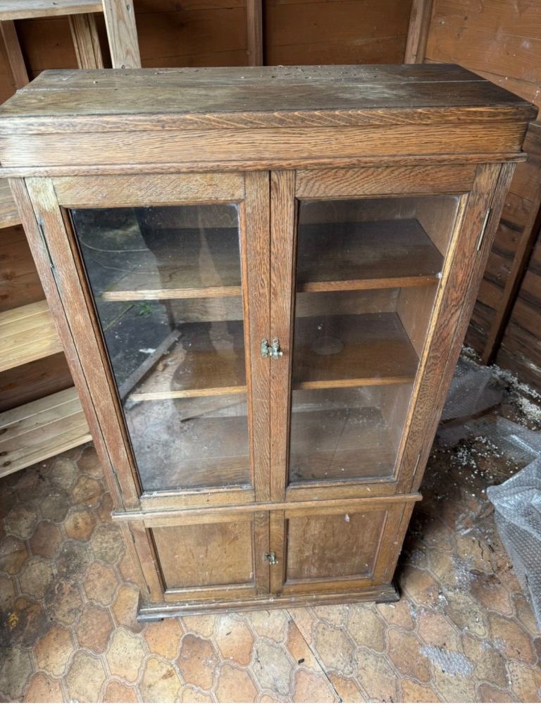 A mid-century Classic Oak Barrister / Lawyer style bookcase by Malcom Walker