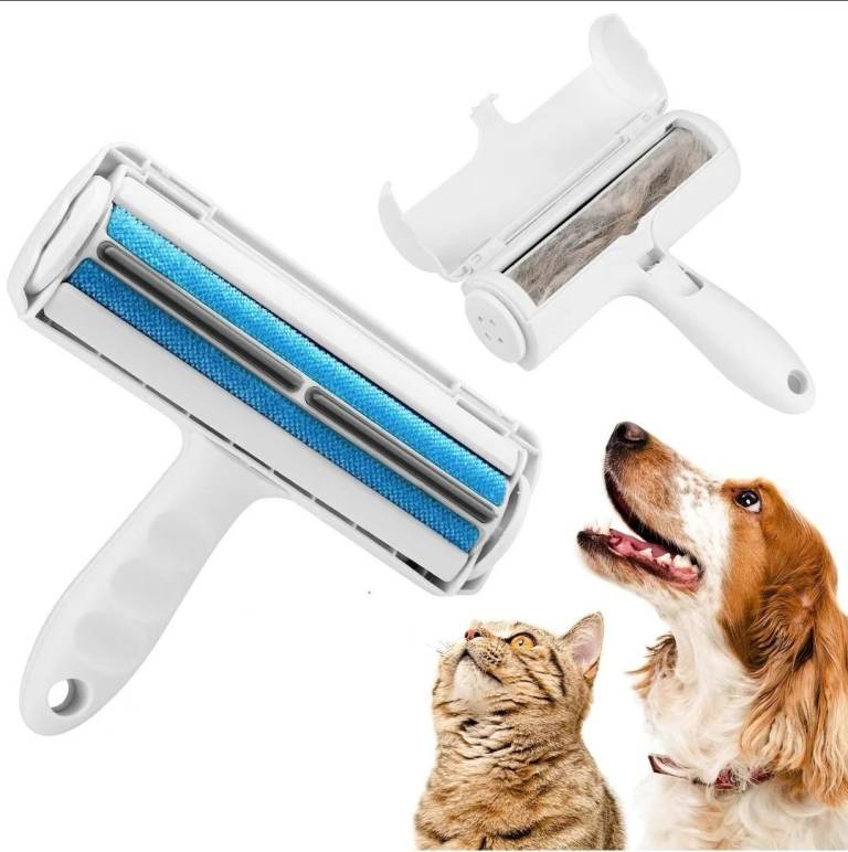 Reusable pets Hair Removal Tool, Lint Roller for Pet Hair, Self Clean Remover Washable
