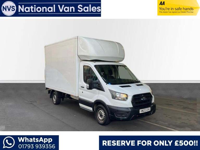 2022 Ford Transit 2.0 350 EcoBlue HD Leader Luton 3dr Diesel Manual RWD L3 Euro 6 (s/s) (165  CHA...