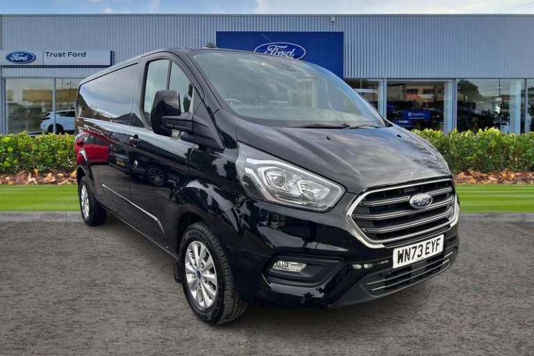 2023 Ford Transit Custom 320 Limited AUTO L2 LWB FWD 2.0 EcoBlue 170ps Low Roof Automatic Panel V...