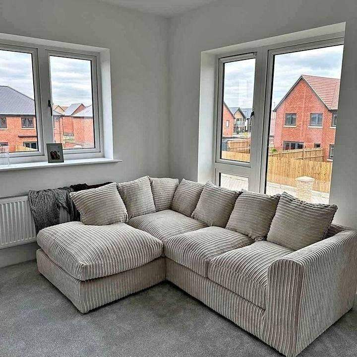 Brand New 4 Seater Dylan Corner Sofa, Affordable Price, Fast Delivery, Get It Today 📞🚚