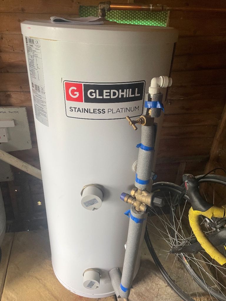 Gledhill Platinum Water Boiler 168 litre.