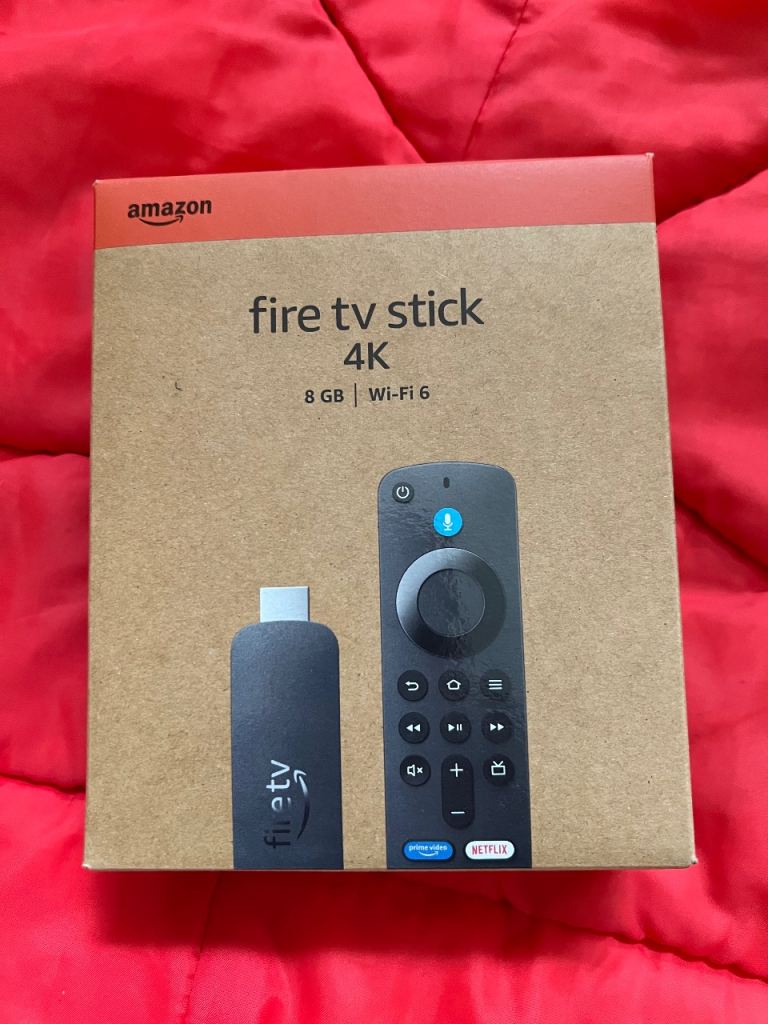 Amazon fire tv stick 4k  8 GB Wi-Fi 6 new  sealed in box collection from b12