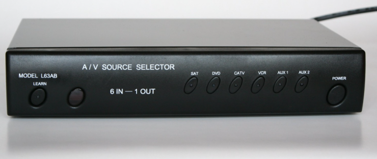 Model L63AB Audio/Video Source Switch Unit - Used Tested Working