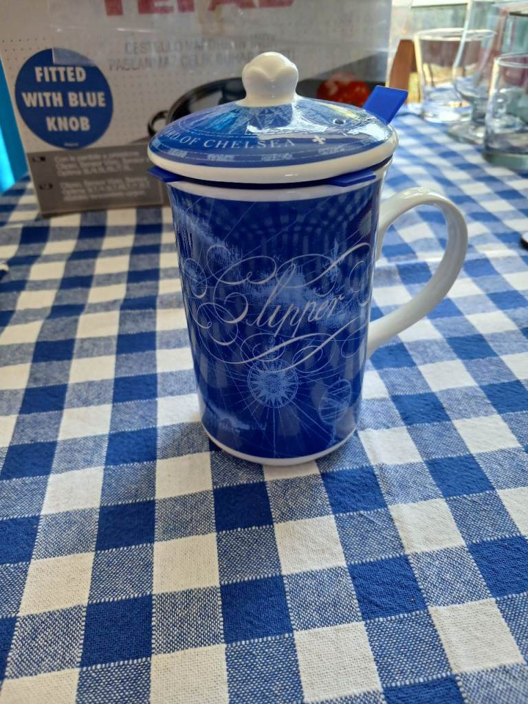 Whittard of Chelsea Tea Clipper Mug with Infuser & Lid
