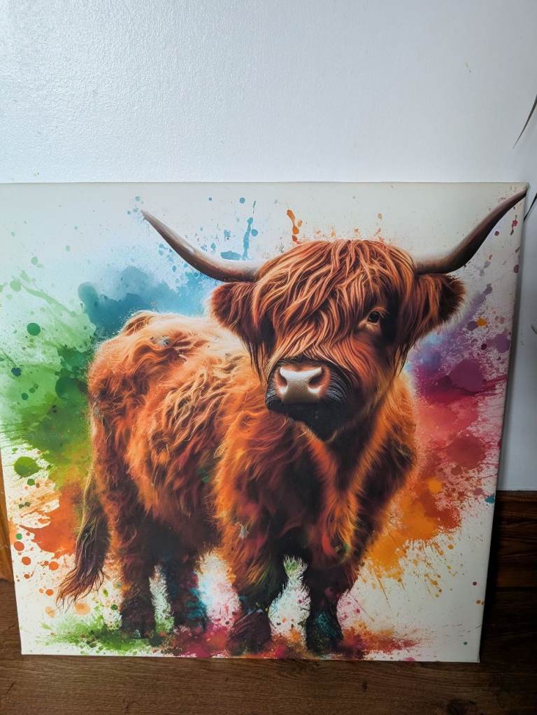 Highland Cow Print