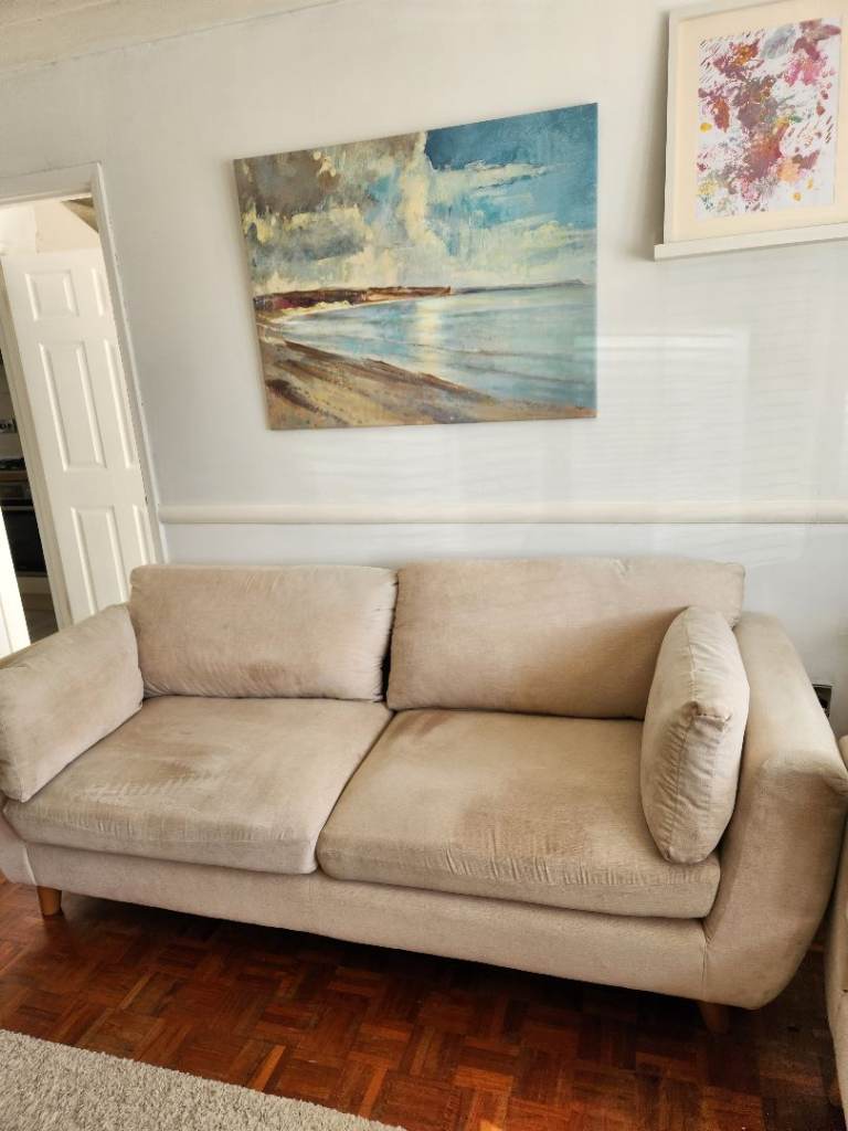 Beige/ cream sofas for sale